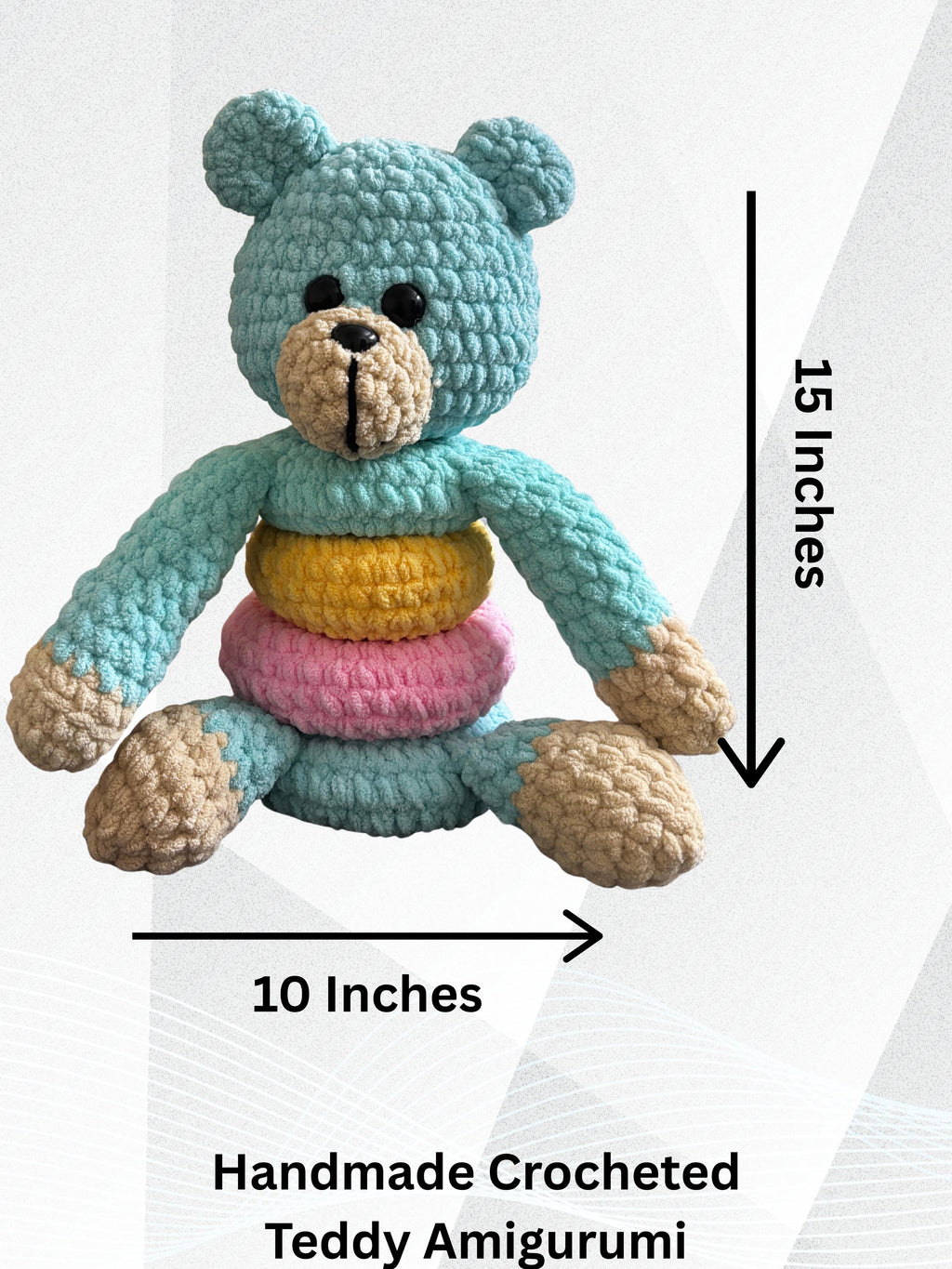 Teddy Crocheted Toy (Handmade)