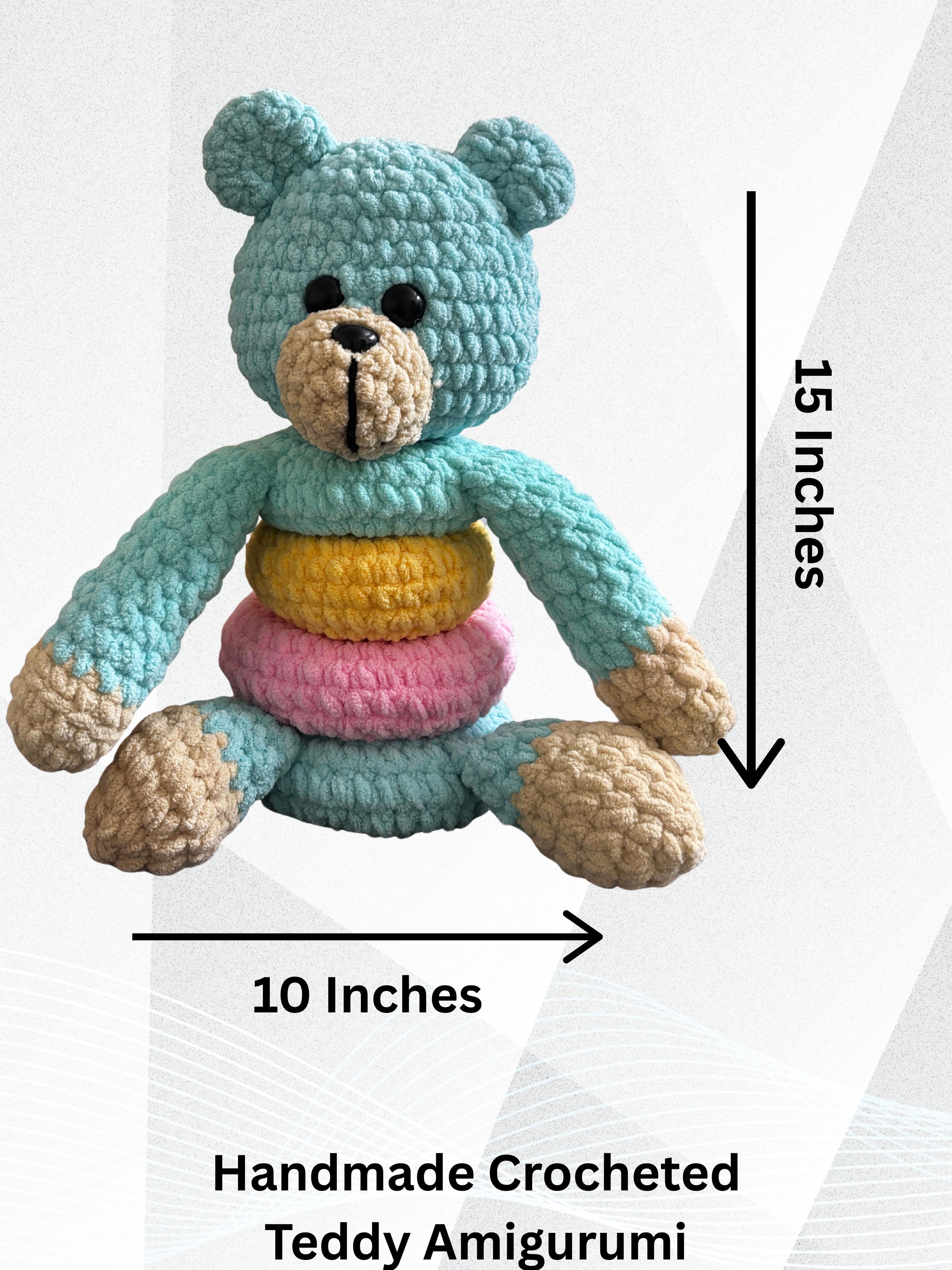 Teddy Crocheted Toy (Handmade)